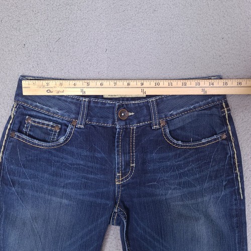 BKE Jeans Womens 29 x 31 Blue Culture Boot Cut Thich Stitch Denim Cowgirl - Picture 8 of 17