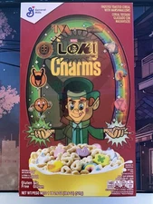 Sealed Loki Charms Limited Edition Cereal Marvel Studios 2023