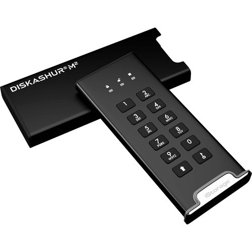 iStorage diskAshur M2 SSD 2 TB | FIPS 140-3 Level 3 Compliant | Incorporated Com - Afbeelding 1 van 12