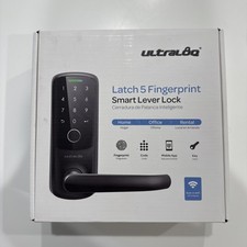 ULTRALOQ Latch 5 Smart Lock Built-in WiFi Smart Fingerprint Door Lock Biometric