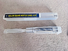 Nakahashi 1" Japanese Hollow Square Mortice Chisel & Bit *Brand New* RRP £140+