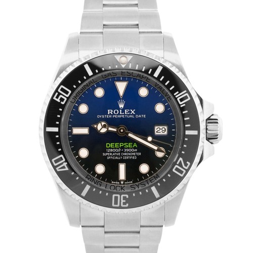 2024 PAPERS Rolex Sea-Dweller Deepsea JAMES CAMERON Blue Black 44mm 136660 BOX