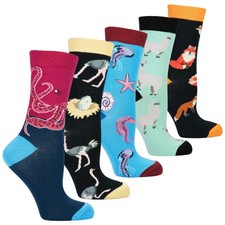 Women's Wild Animals Socks Set