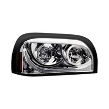 Freightliner Century Halogen Projector Headlight Assembly-Chrome