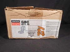 Simpson Strong-Tie GBC Gable Brace Connector 25 Pk