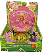 Wicked Glinda's Floating Bubble Push & Twirl with Mini Doll by Mattel