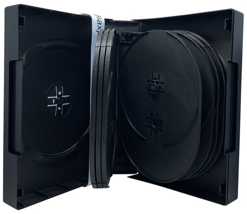 Black 16 Disc DVD Cases Lot - Afbeelding 2 van 6