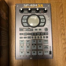 Roland SP-404SX Linear Wave Sampler Tested Working Made in Japan w/ Box  Manual