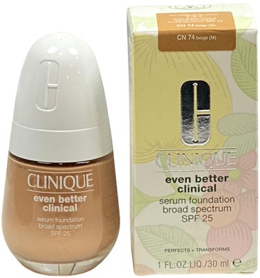 Clinique Even Better Clinical Serum Foundation SPF 25 30ml CN 74 Beige NEW