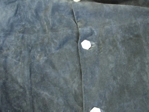 Johnson Leathers San Francisco Suede Jacket Men's Size Large Black Vintage USA image 4