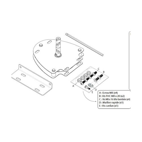 Somfy 9019459 Kit Catena LT80CSI: La Tua Assicurazione contro il Blackout