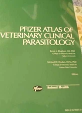 Pfizer Atlas Of Veterinary Clinical - Spiral-bound, by Byron L.Blagburn - Good
