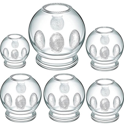 #ad NEW Chinese Fire Cupping Glass Jars Massage Acupuncture Vacuum Pressure Cups $27.95