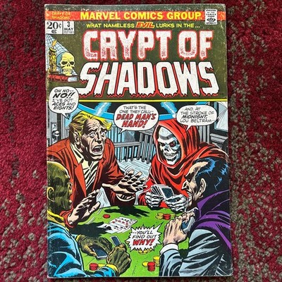 Crypt of Shadows #3 Jim Mooney Golden Age Horror Stories 1973 Marvel Comics