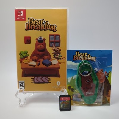 Bear & Breakfast iam8bit Exclusive Edition Nintendo Switch Used Tested Working
