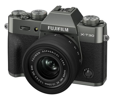 FUJI Fujifilm X-T30 III Spiegellose Kamera + 13-33mm f/3.5-6.3 Objektiv Kit Anthrazit
