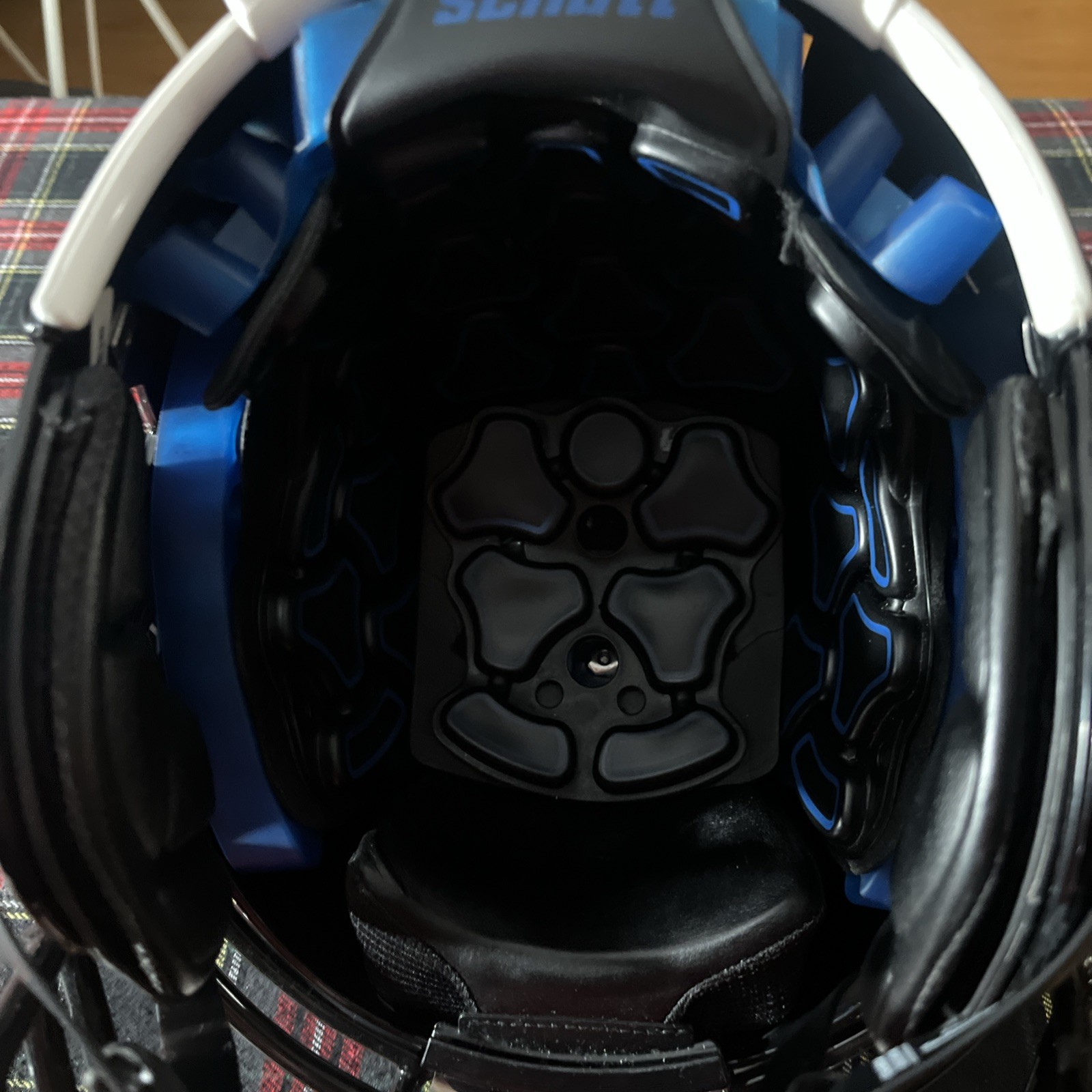 Philadelphia Eagles Alternate Black schutt f7 vtd adult football Helmet Xl