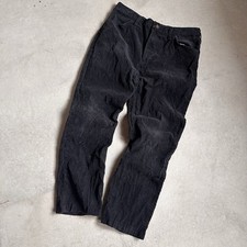 Vintage Maverick Corduroy Pants   Black Made in USA 