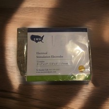 1 Pack EMSI Electrical Stimulation Electrodes 1.7"X 1.7" Flex-TENS-4 Pads Sealed