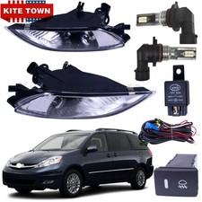 New Pair Of Led Fog Lights Switch Wiring Kit For Toyota Sienna 2006-2010 Us New Pair Of Led Fog Lights Switch Wiring Kit For Toyota Sienna 2006-2010 Us