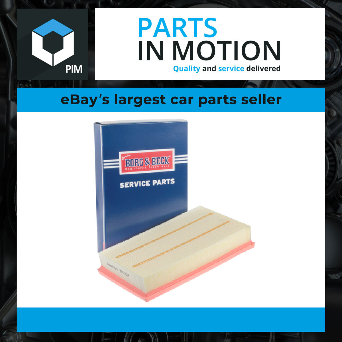 Air Filter fits VW GOLF Mk7, Mk8 1.0 1.5 2017 on B&B 5Q0129607BD 5Q0129620E New