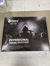D Debra Wireless Microphone System UHF UBR-102 with Cordless Handheld Lavalier H