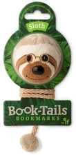 Multicolor Plush Bookmark with Glasses Cute Furry Page Keeper for Book Lovers