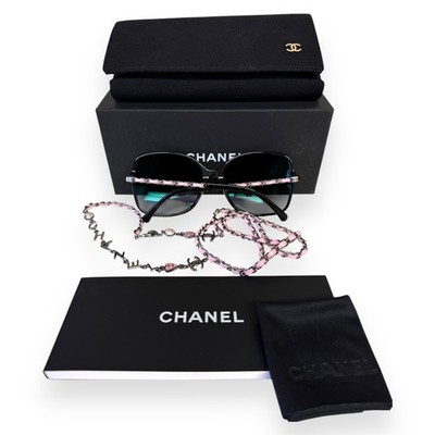 CHANEL サングラス CH5210QA N5013C Sunglasses CHANEL Chaîne Black CH5210Q N5013C 57-17 Gradient