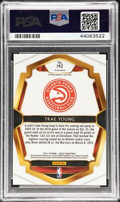 その他 Trae Young Select Scope Ref SP RC 2018 Panini Select Trae Young Scope Prizm #142 PSA 10 Rookie