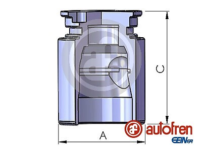 Autofren Seinsa D025221 Kolben Bremssattel Ø 36Mm Hinten FüR Astra F G Zafira A-image