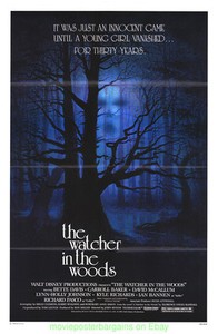 Watcher In The Woods Movie Poster Original 27x41 Folded 1980 Horror Film Ebay