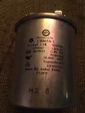 CBB65A-1 35+6 270VAC Dual Run Capacitor for GE AHV05LWQ1 / L6015ER / AHV05LZQ1