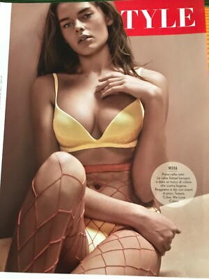 SOLVEIG MORK HANSEN 13 CLIPPINGS BERICHTE ITALIENISCHE SAMMLUNG, lingerie