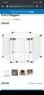 kmart 3 in 1 playpen