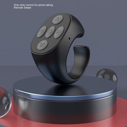 (Noir) Télécommande Téléphone Anneau Page Tournant Obturateur Télécommande - Photo 12 sur 24