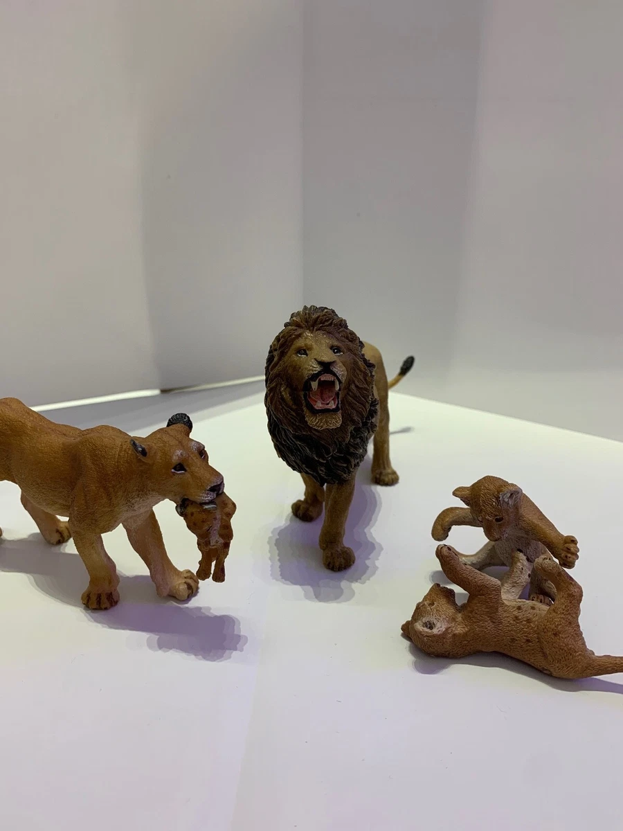 Schleich Lion family very rare set of 4 eBay