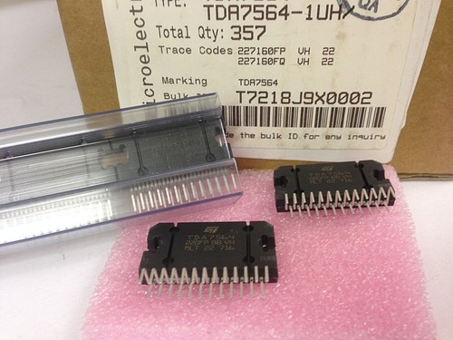 1 piece TDA7564 | 4 x 28W MULTIFUNCTION QUAD POWER AMPLIFIER | Flexiwatt25 | STM - Picture 3 of 8