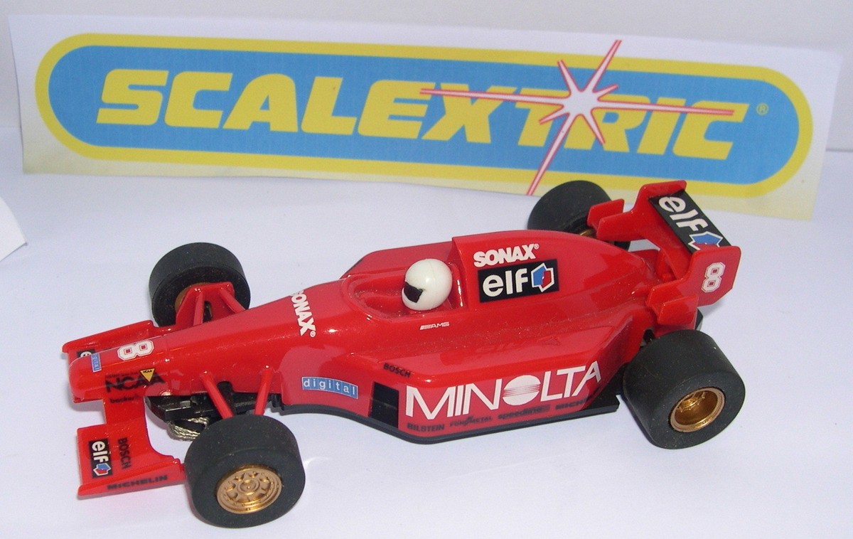 Scalextric C-2096 Team Minolta #8 Only Set C-1025 & 1072N