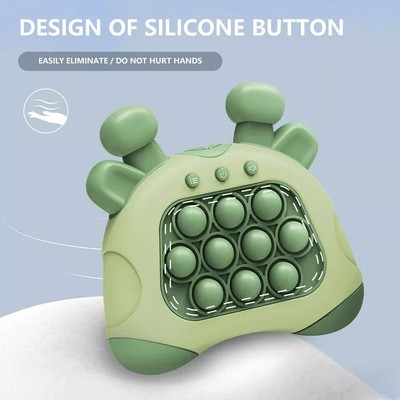 New Pop it Fidget Toy Fast Push Game Decompression Toy Batteries Not Included