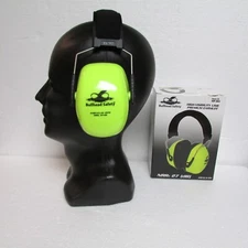 Hi Vis Earmuffs NRR 27 Over the Head Adjustable Padded Headband