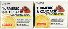 Turmeric  Kojic Acid Cleansing Pads 50 Count - EX 11/27 - LOT of 2
