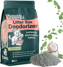 Sprinkle  Sweep Litter Box Deodorizer - Cat Litter Deodorizer Non Toxic and Saf
