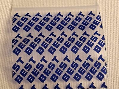 Small Bag 100 GIES 2020 2 X 2 MINI Resealable POLY BAGS
