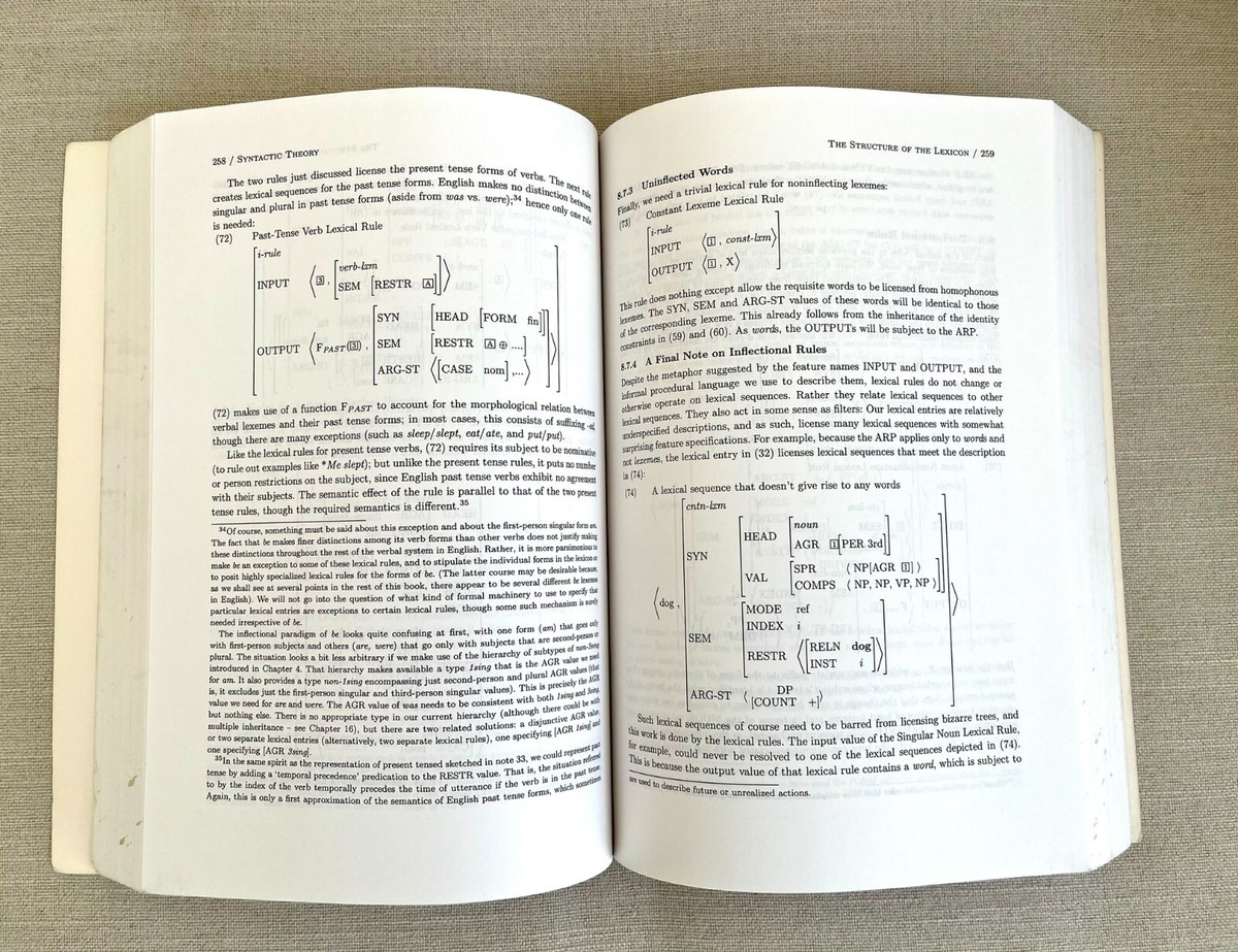 Syntactic Theory A Formal Introduction, 2nd Edition Ivan Sag