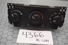 08 09 10 Dodge Charger AC and Heater Control Used Stock #4366-AC