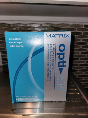 Matrix Opti Curl Extra Body Bodifying Acid Wave Perm Kit 2 packs