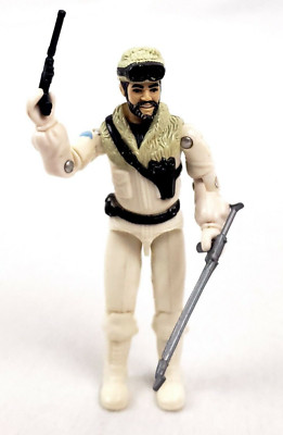 FROSTBITE Action Figure v1 1985 w/ 2 Guns Vintage Snow Cat Driver GI G.I. Joe