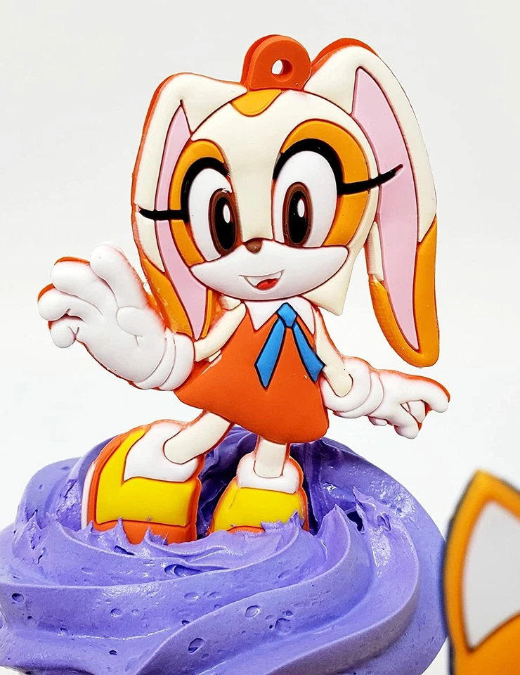 Sonic The Hedge Hog ~ PASTEL DE CUMPLEAÑOS ~ CupCake Topper Set - Totalmente Nuevo Foto 3 de 4