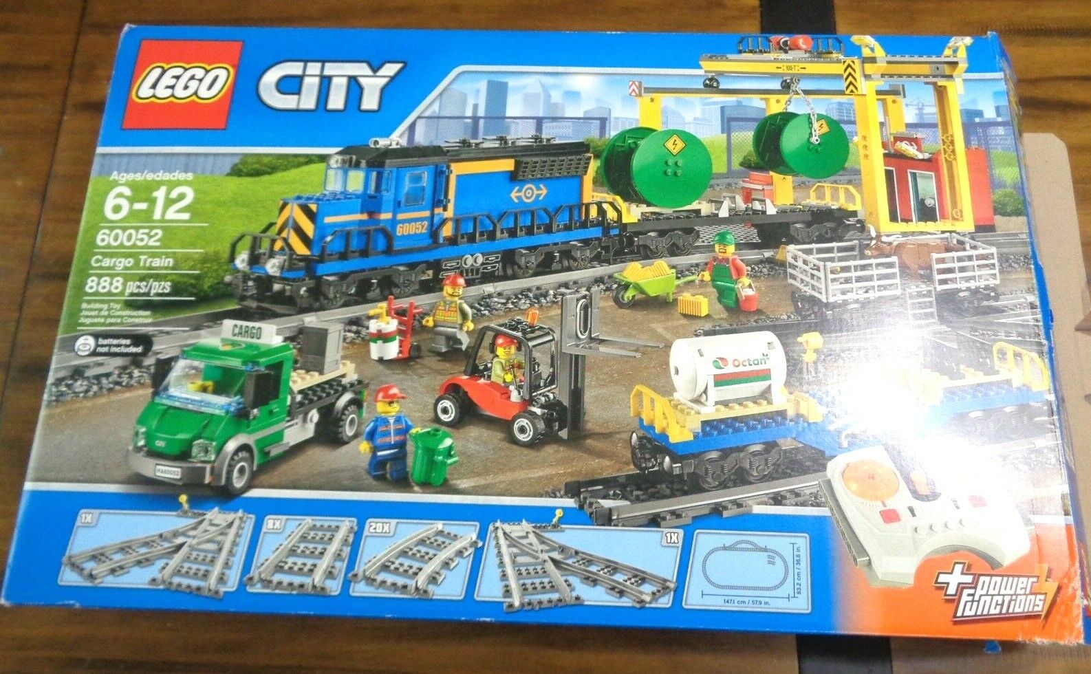 Ambassadør ansøge killing LEGO CITY 60052 CARGO TRAIN in Box Incomplete w/ A lot of Extras | eBay