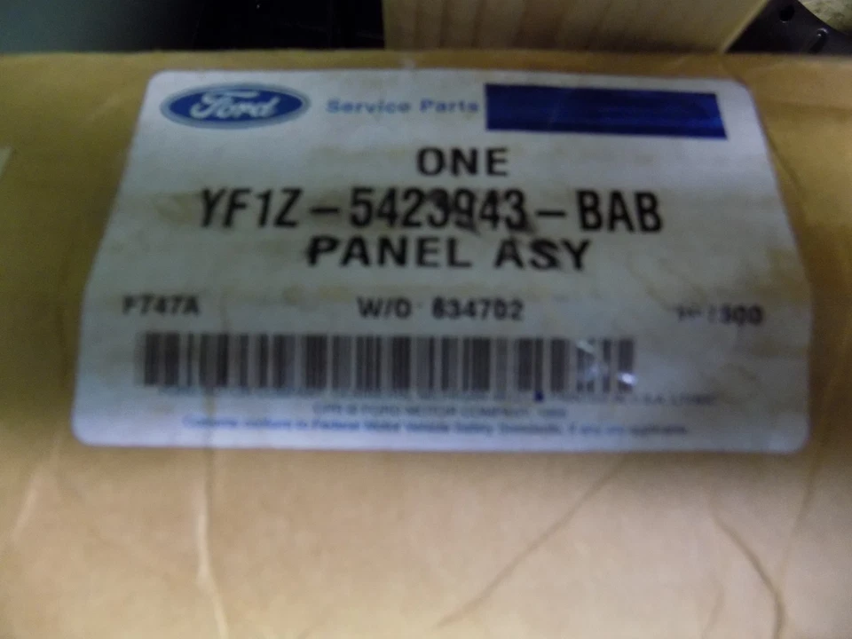 Nuevo panel de moldura de puerta Ford Taurus 1999 fabricante de equipos originales lado izquierdo cerraduras eléctricas azul denim  Foto 3 de 3